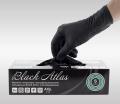 Black Atlas черные нитриловые перчатки