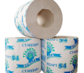 Туалетная бумага однослойная, 54 метра
