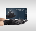Перчатки нитриловые Benovy черные