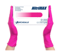 NitriMAX нитриловые перчатки Фуксия