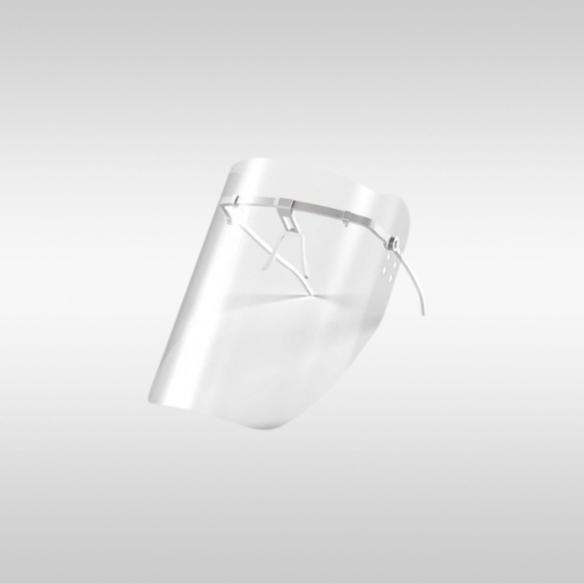 Маска пластмассовая для защиты лица 